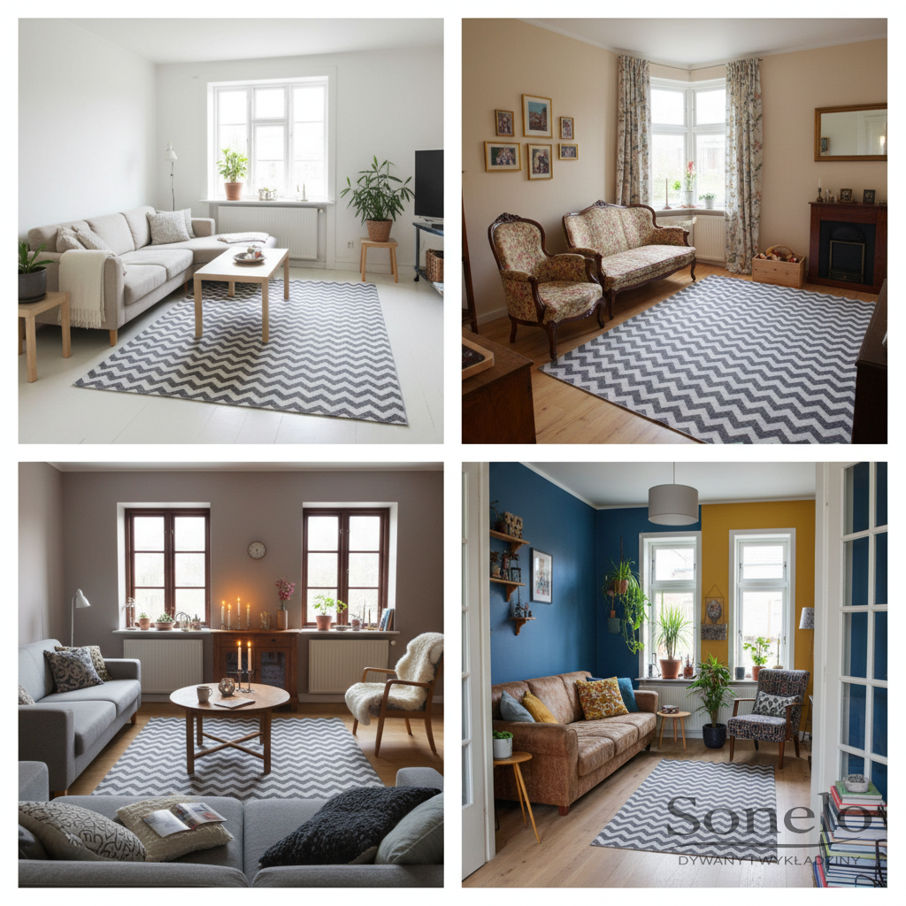 Dywany Sonelo w aranżacjach