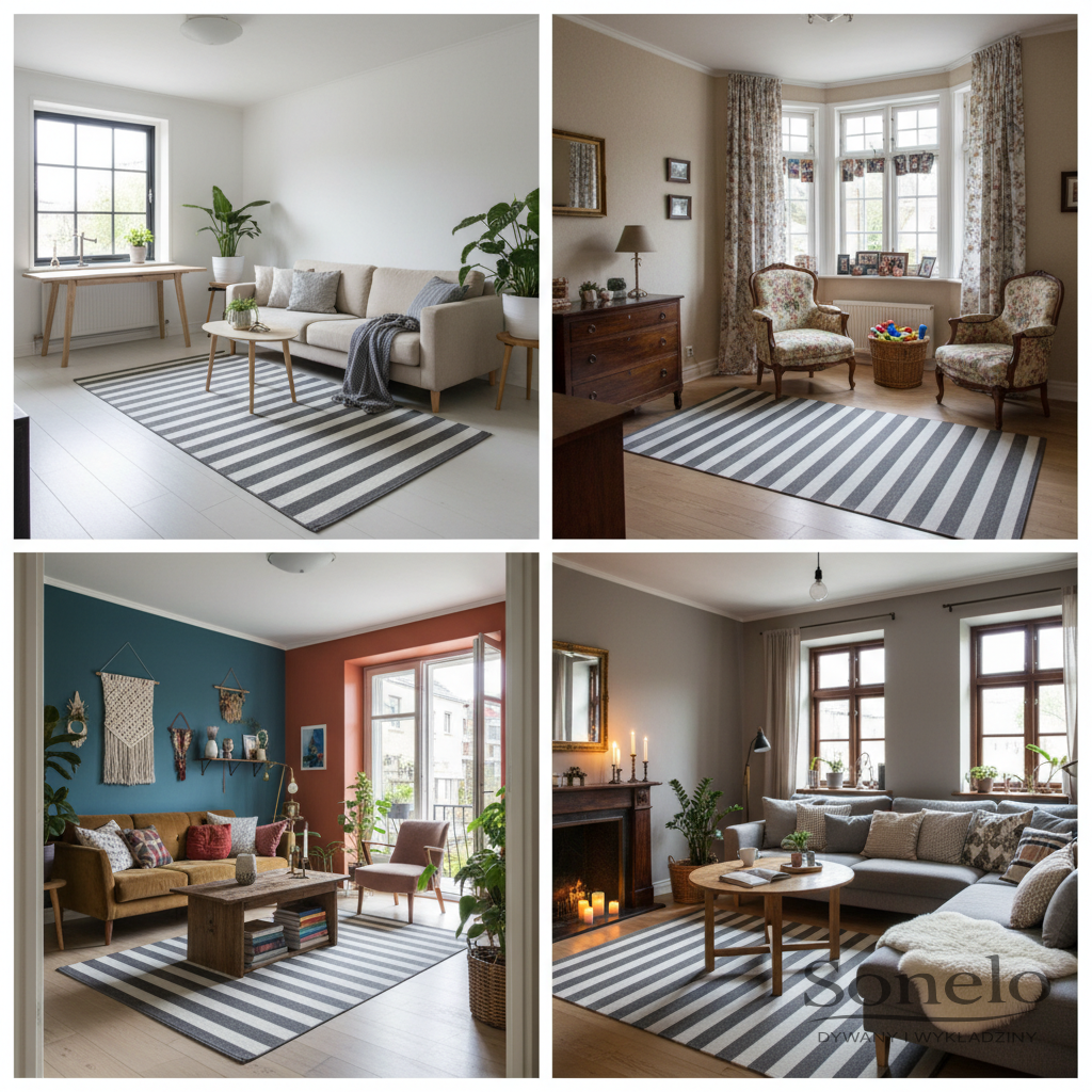 Dywany Sonelo w aranżacjach