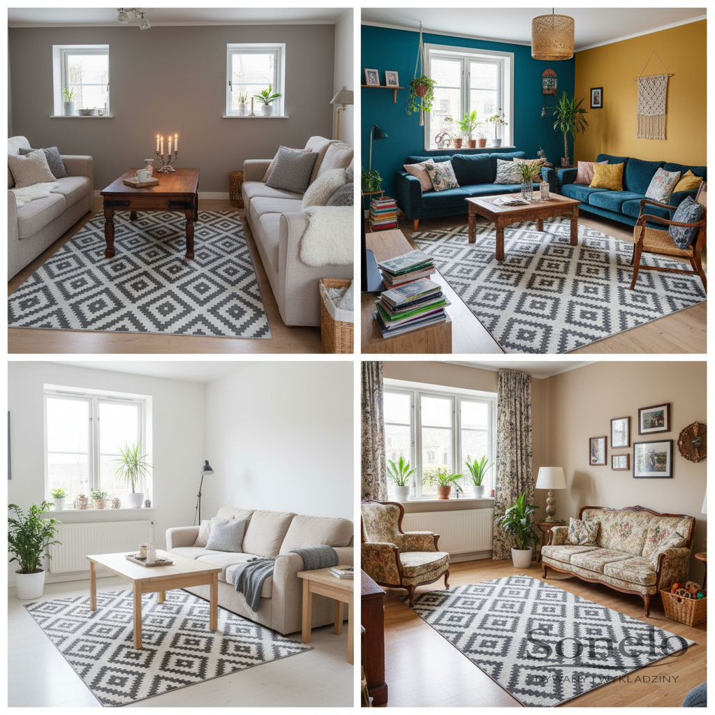 Dywany Sonelo w aranżacjach