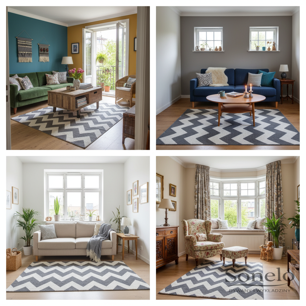 Dywany Sonelo w aranżacjach