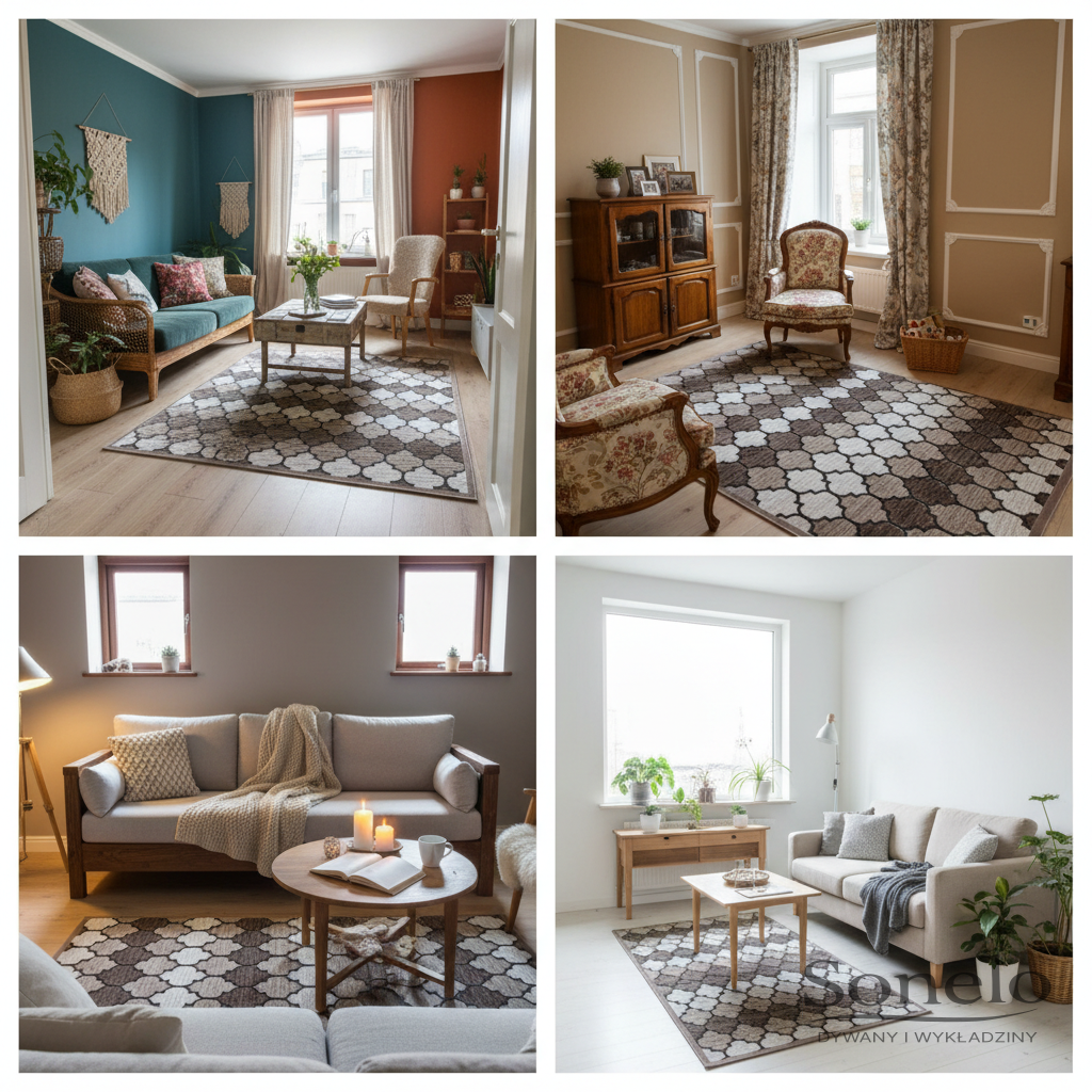 Dywany Sonelo w aranżacjach