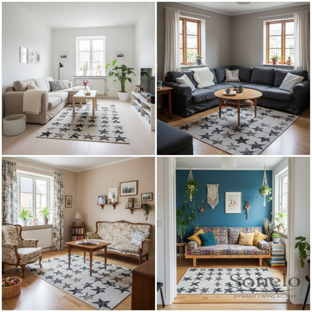 Dywany Sonelo w aranżacjach