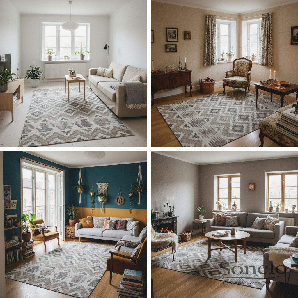 Dywany Sonelo w aranżacjach