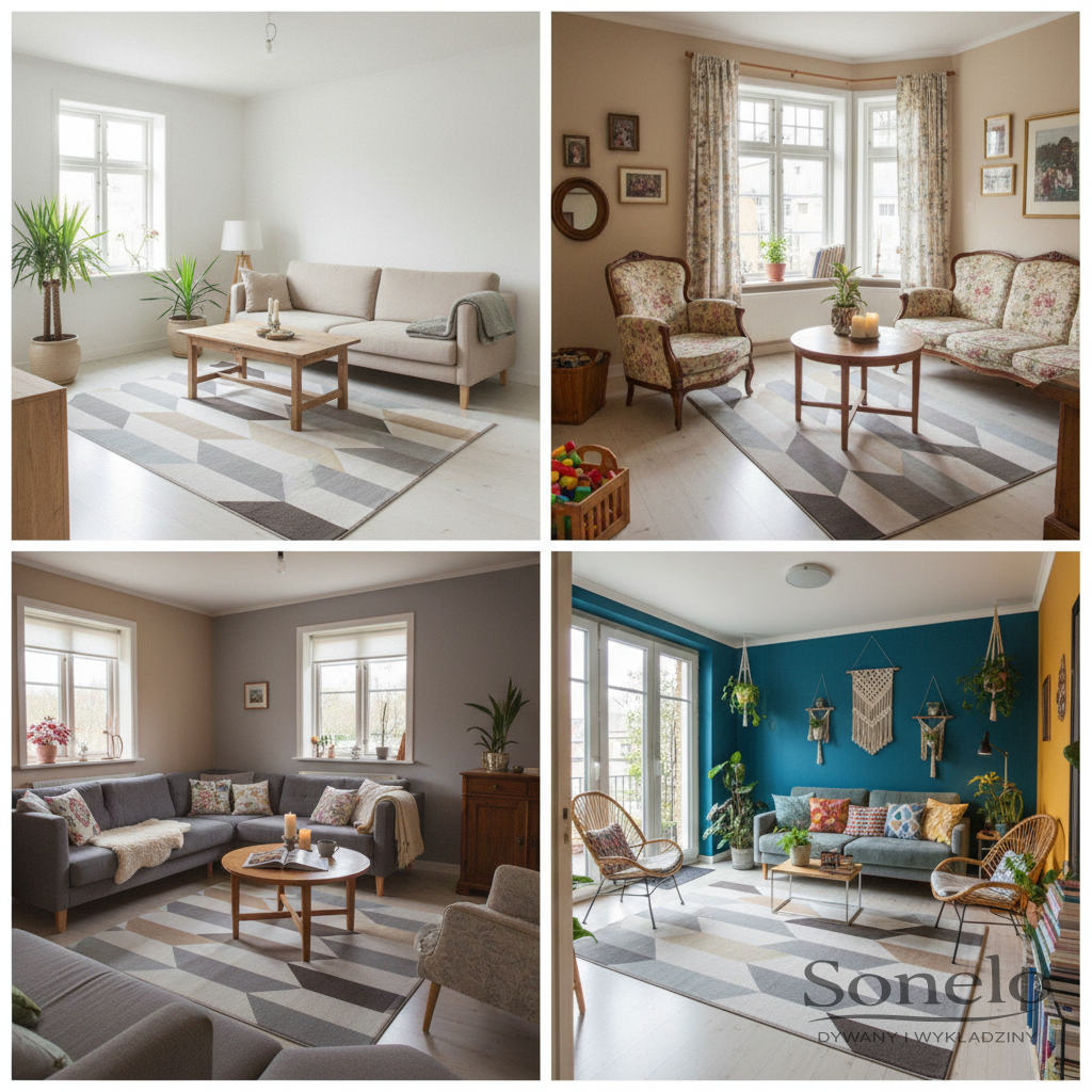 Dywany Sonelo w aranżacjach