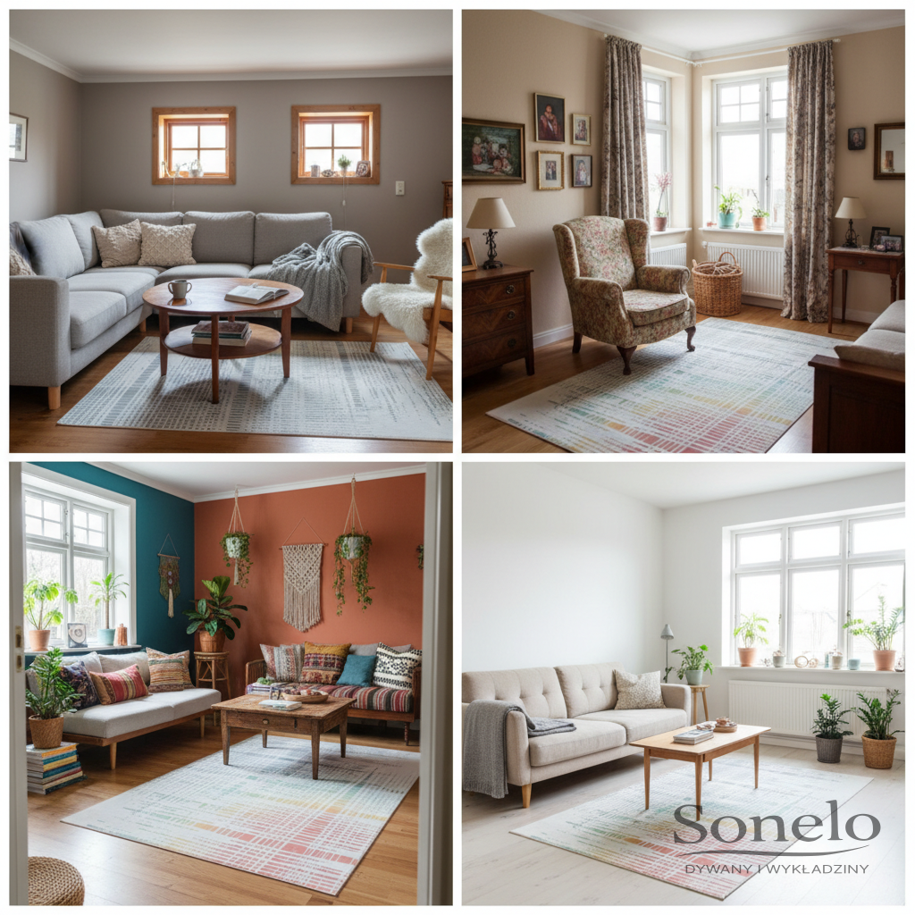 Dywany Sonelo w aranżacjach