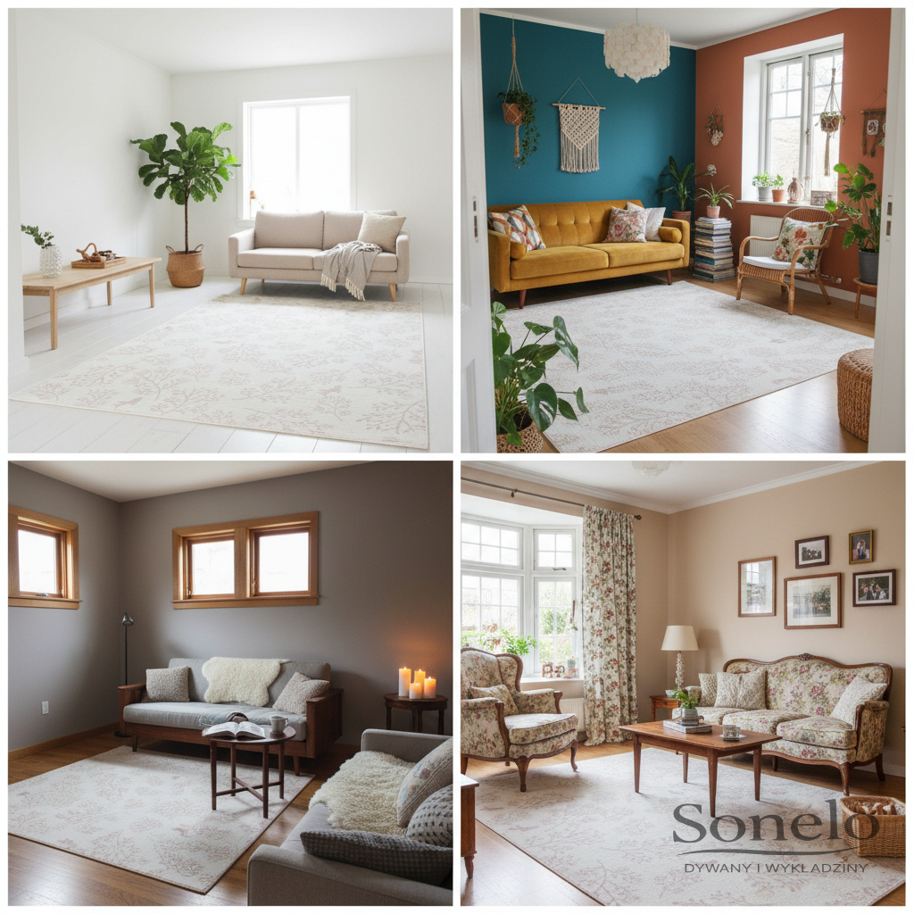 Dywany Sonelo w aranżacjach