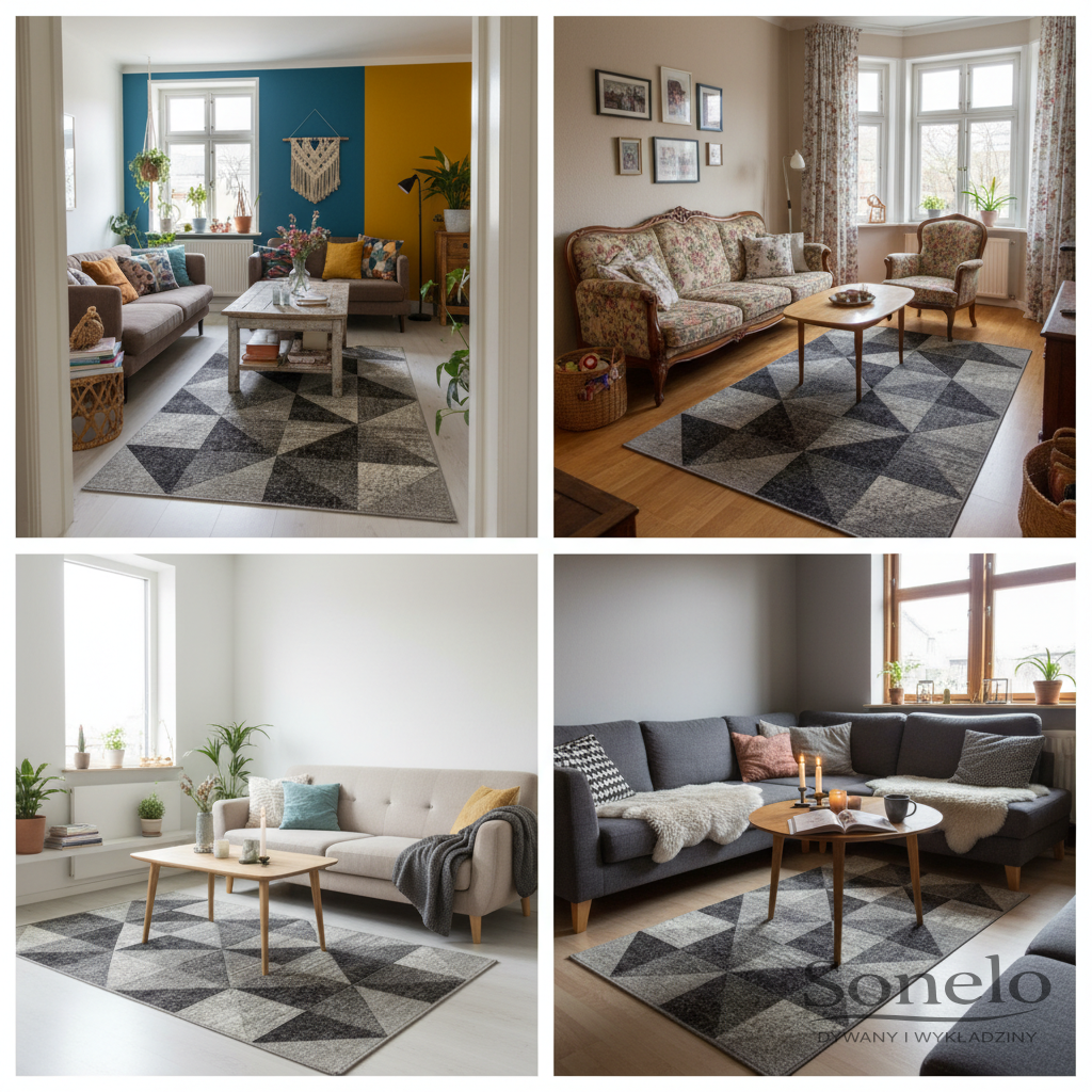 Dywany Sonelo w aranżacjach