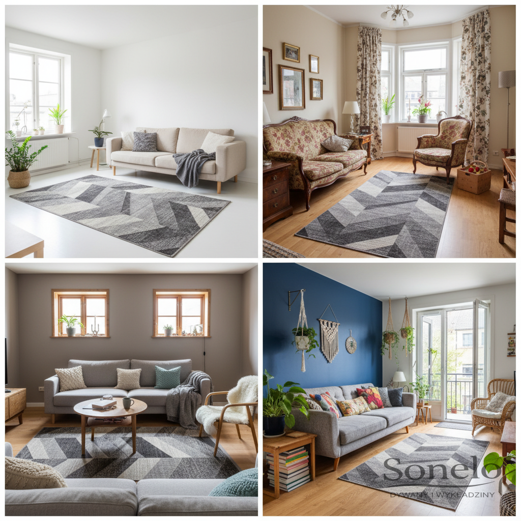 Dywany Sonelo w aranżacjach