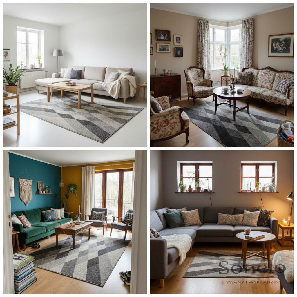 Dywany Sonelo w aranżacjach