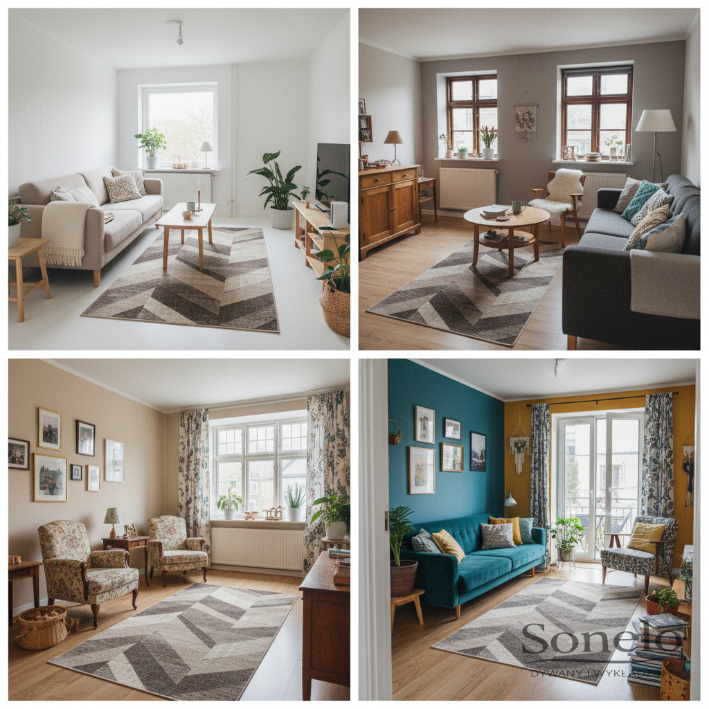 Dywany Sonelo w aranżacjach