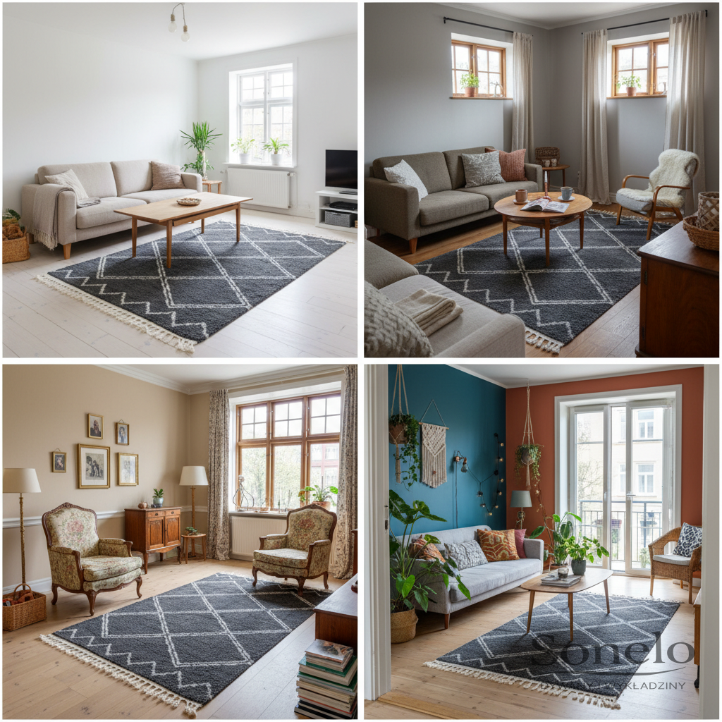 Dywany Sonelo w aranżacjach