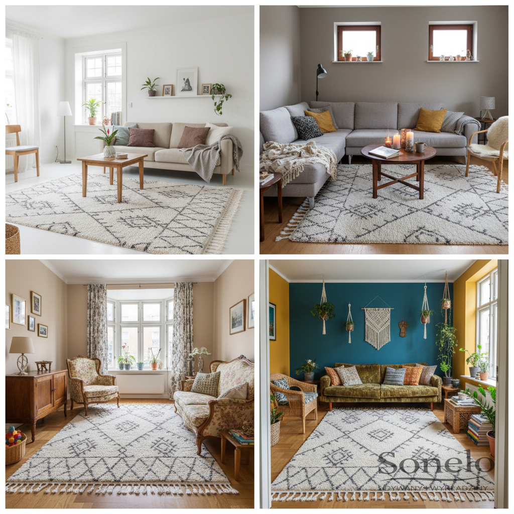 Dywany Sonelo w aranżacjach