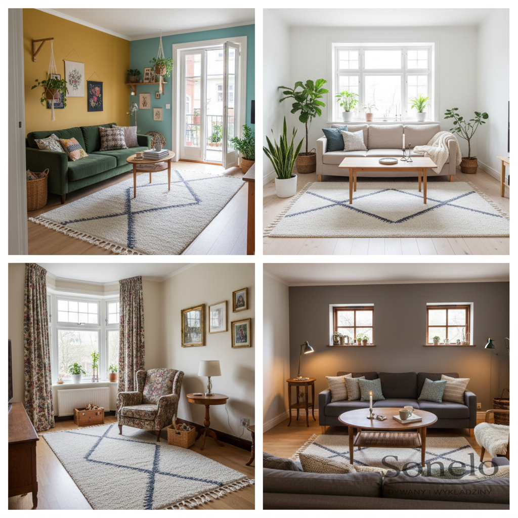 Dywany Sonelo w aranżacjach