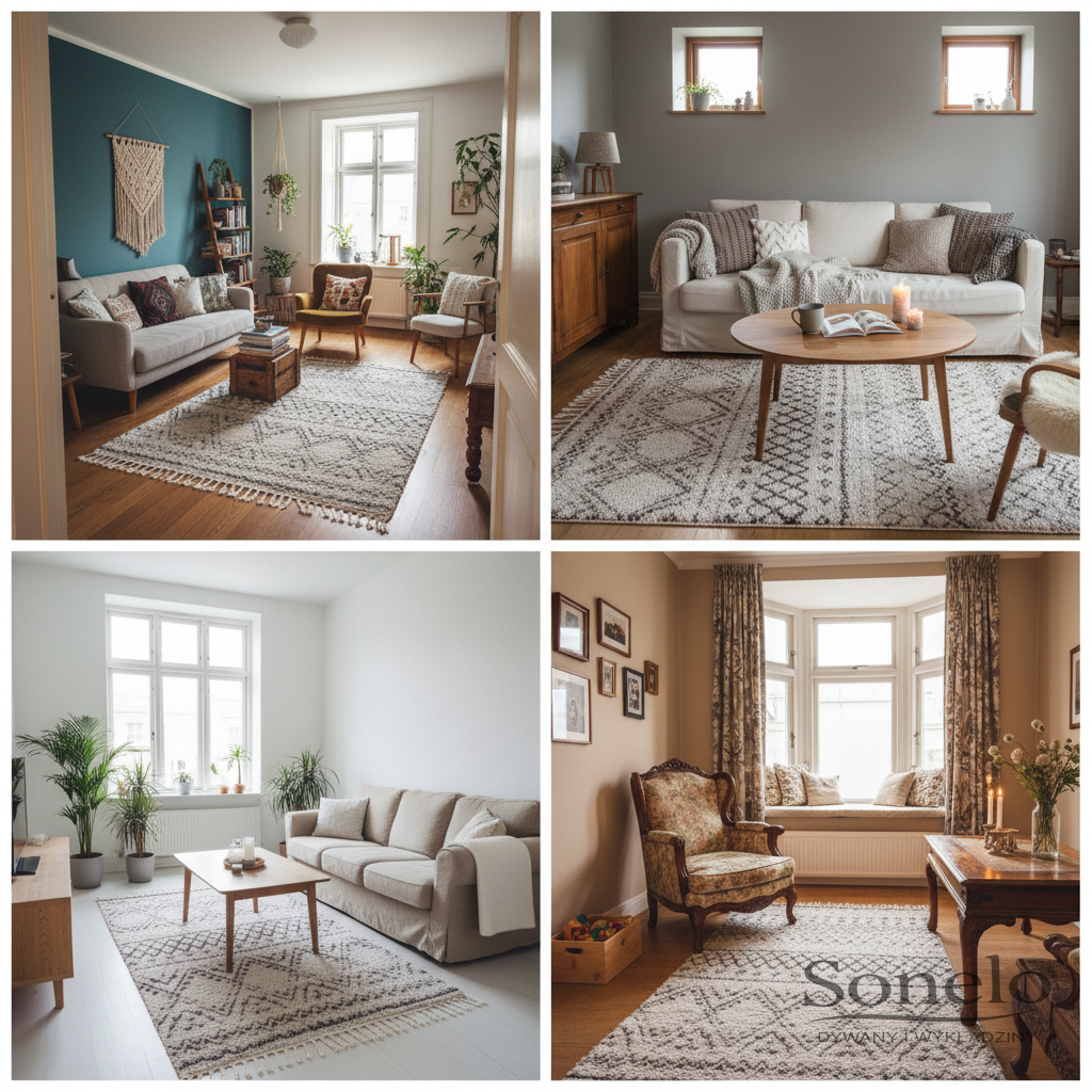 Dywany Sonelo w aranżacjach