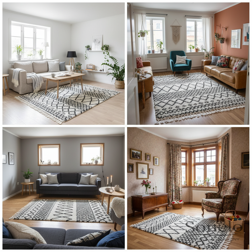 Dywany Sonelo w aranżacjach