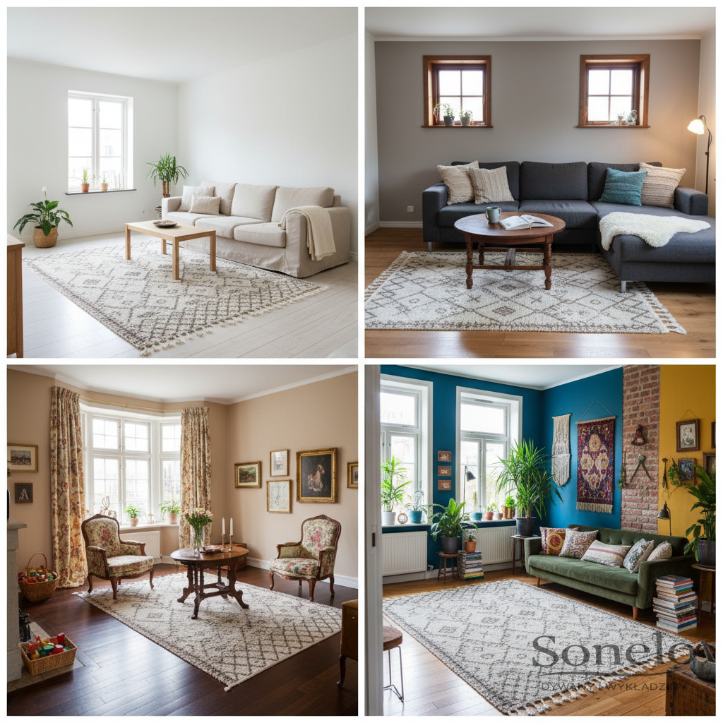 Dywany Sonelo w aranżacjach