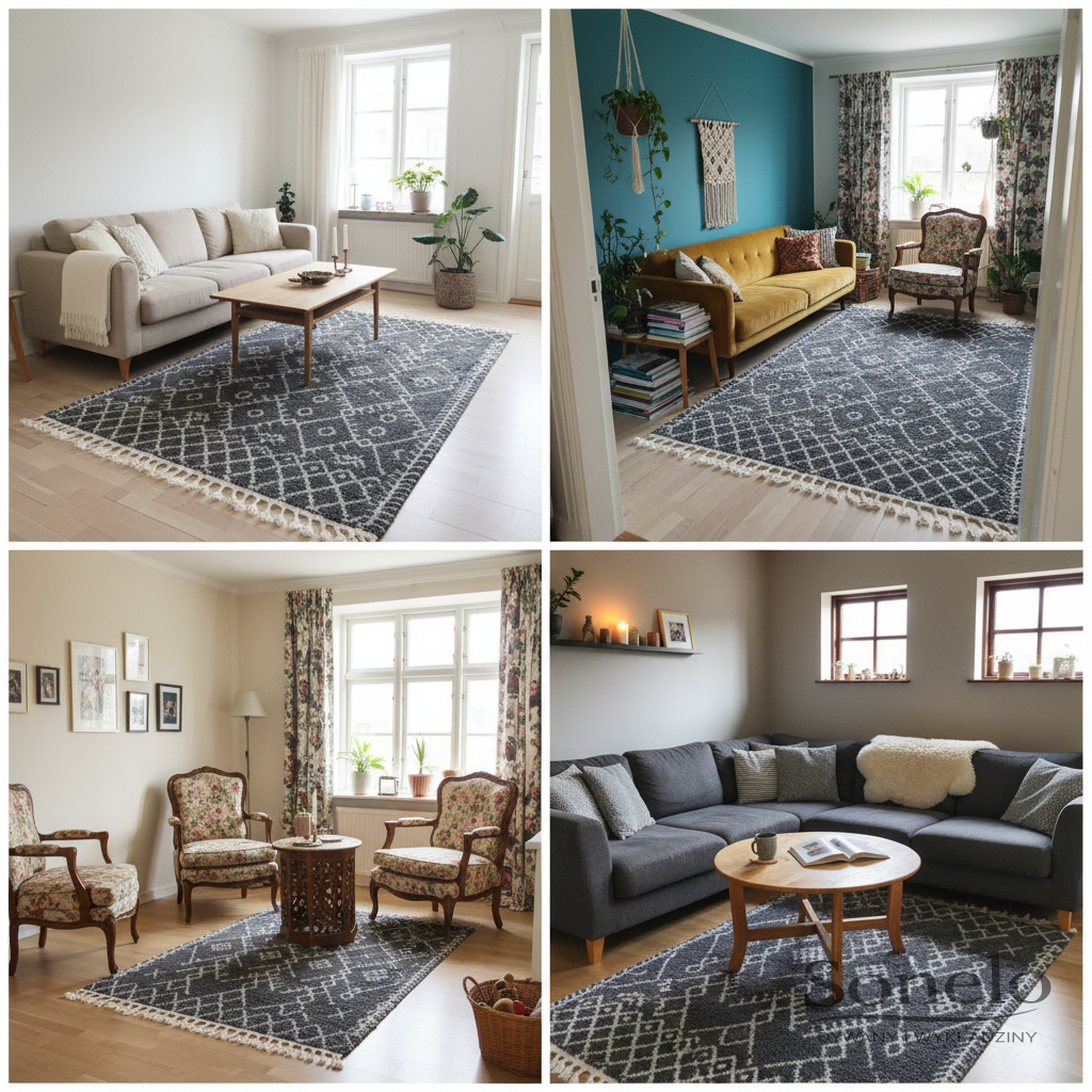 Dywany Sonelo w aranżacjach