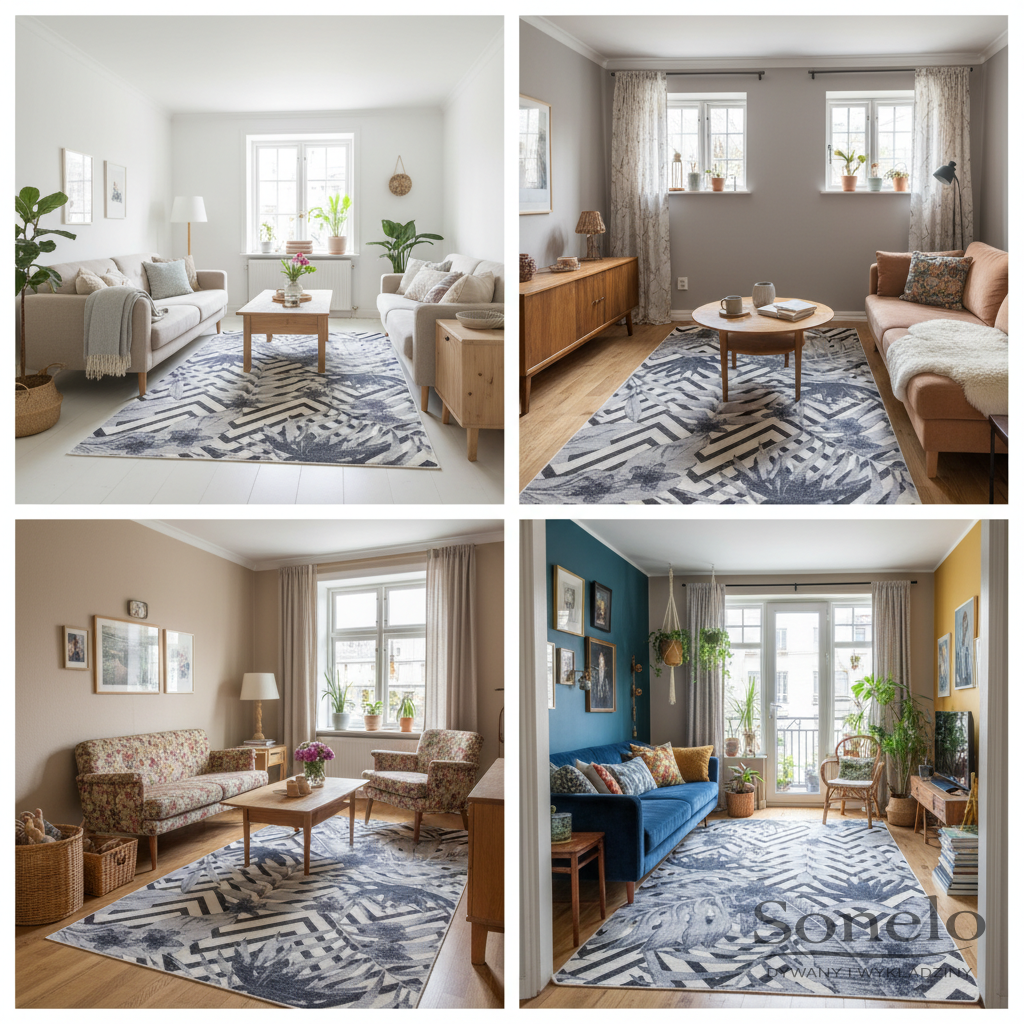 Dywany Sonelo w aranżacjach