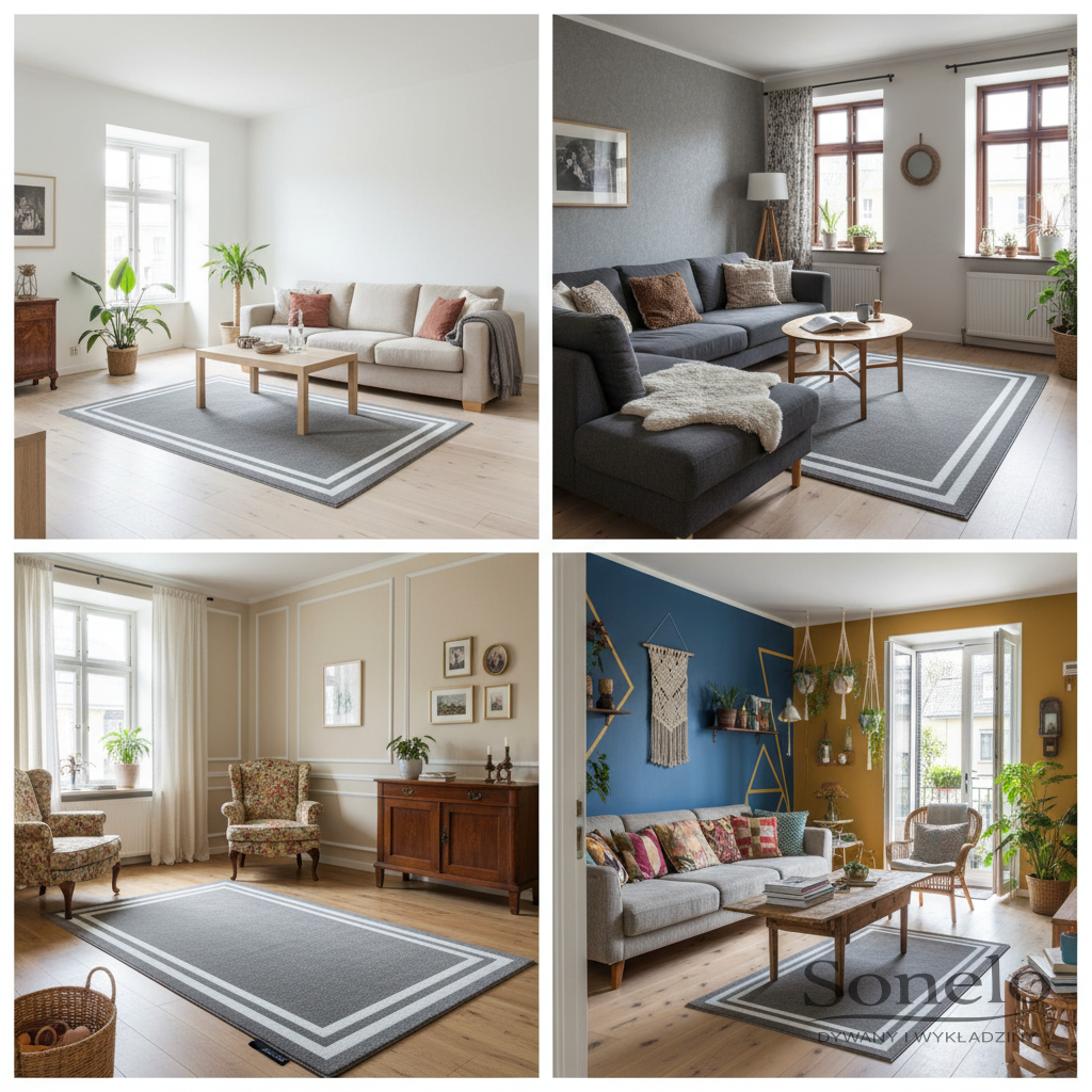 Dywany Sonelo w aranżacjach