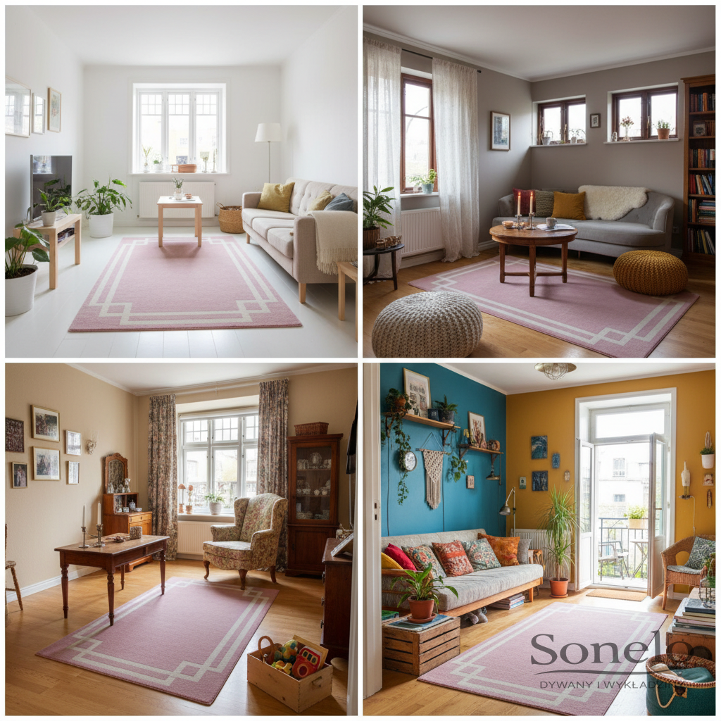 Dywany Sonelo w aranżacjach