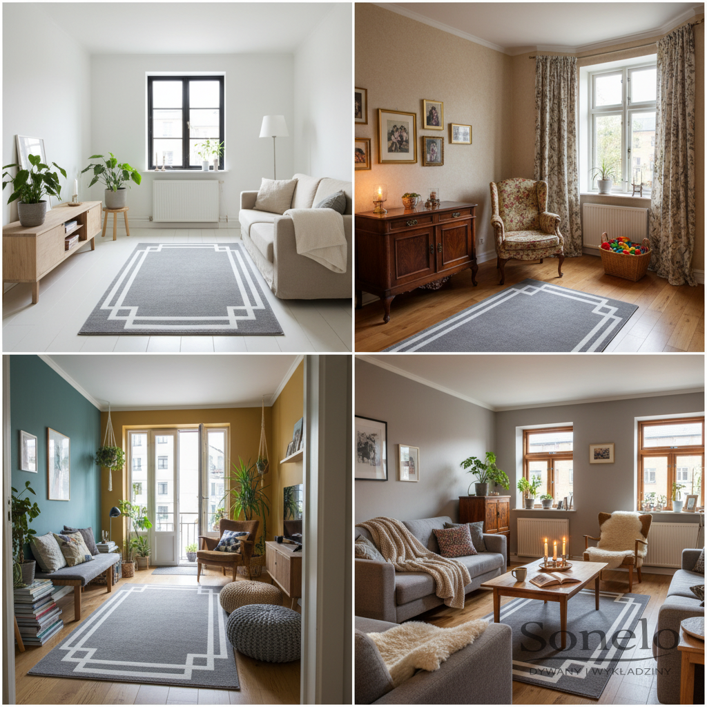 Dywany Sonelo w aranżacjach