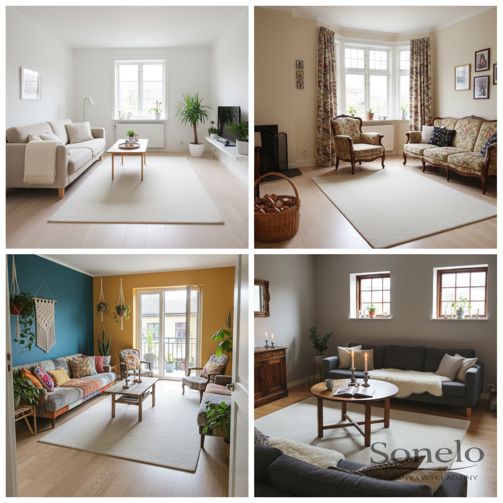 Dywany Sonelo w aranżacjach