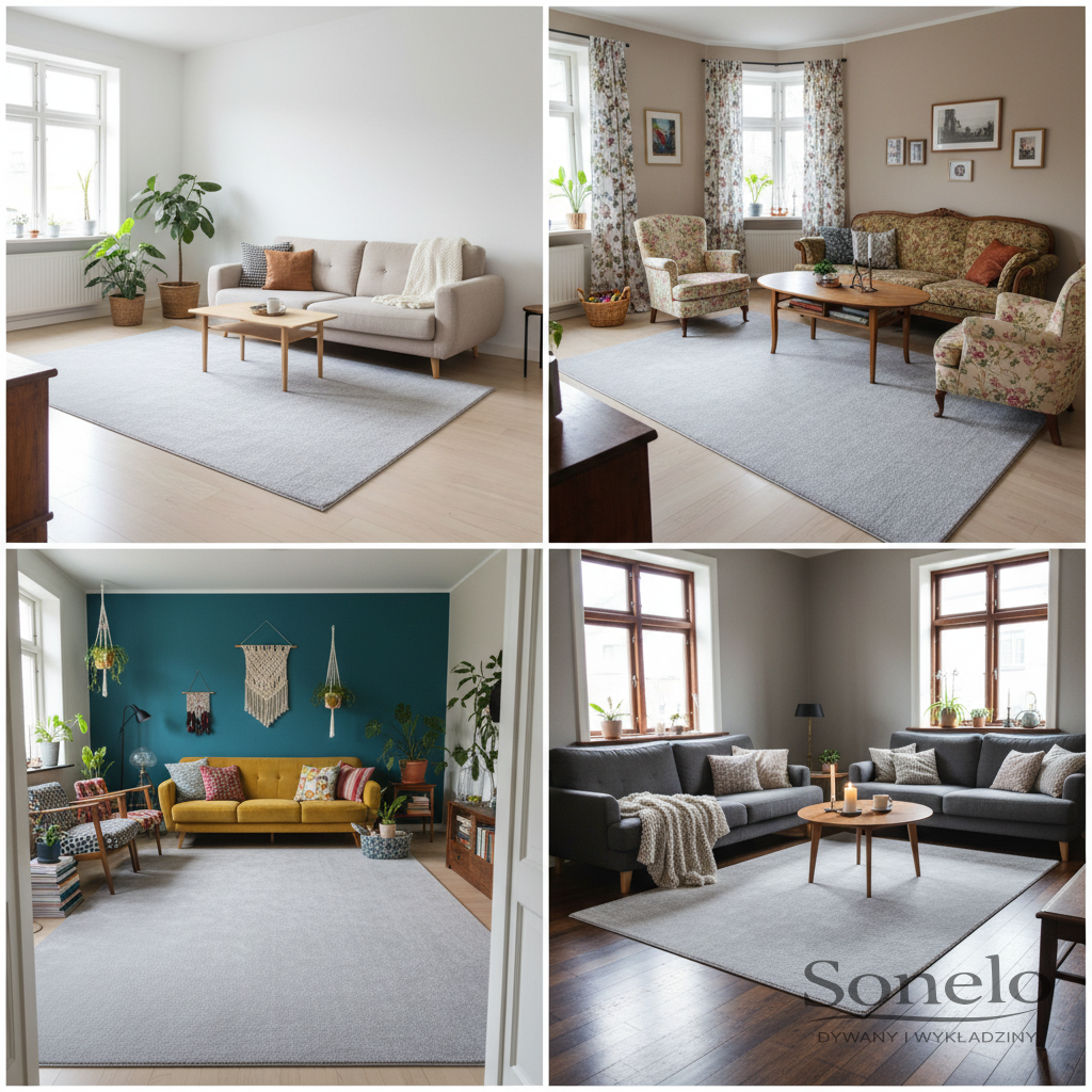 Dywany Sonelo w aranżacjach