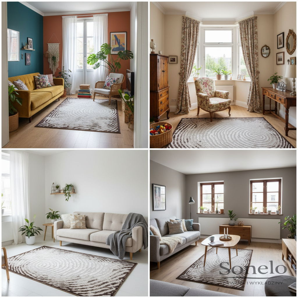 Dywany Sonelo w aranżacjach