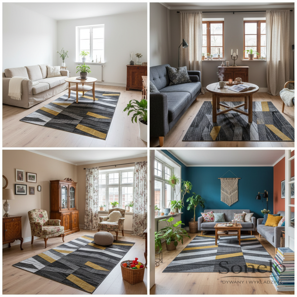 Dywany Sonelo w aranżacjach