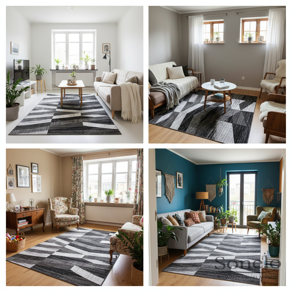 Dywany Sonelo w aranżacjach