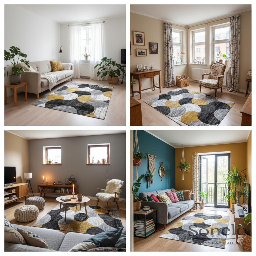 Dywany Sonelo w aranżacjach