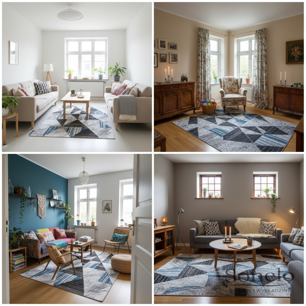 Dywany Sonelo w aranżacjach