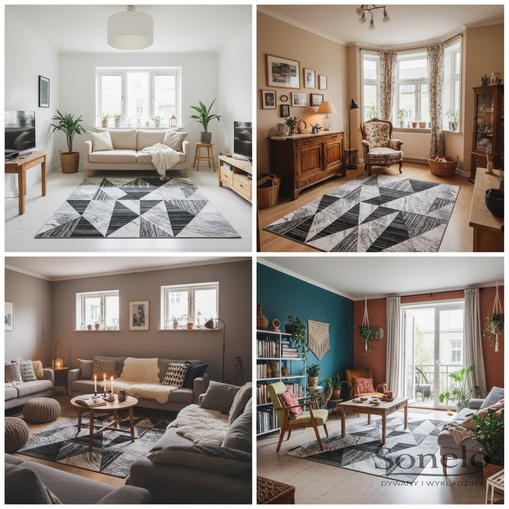 Dywany Sonelo w aranżacjach