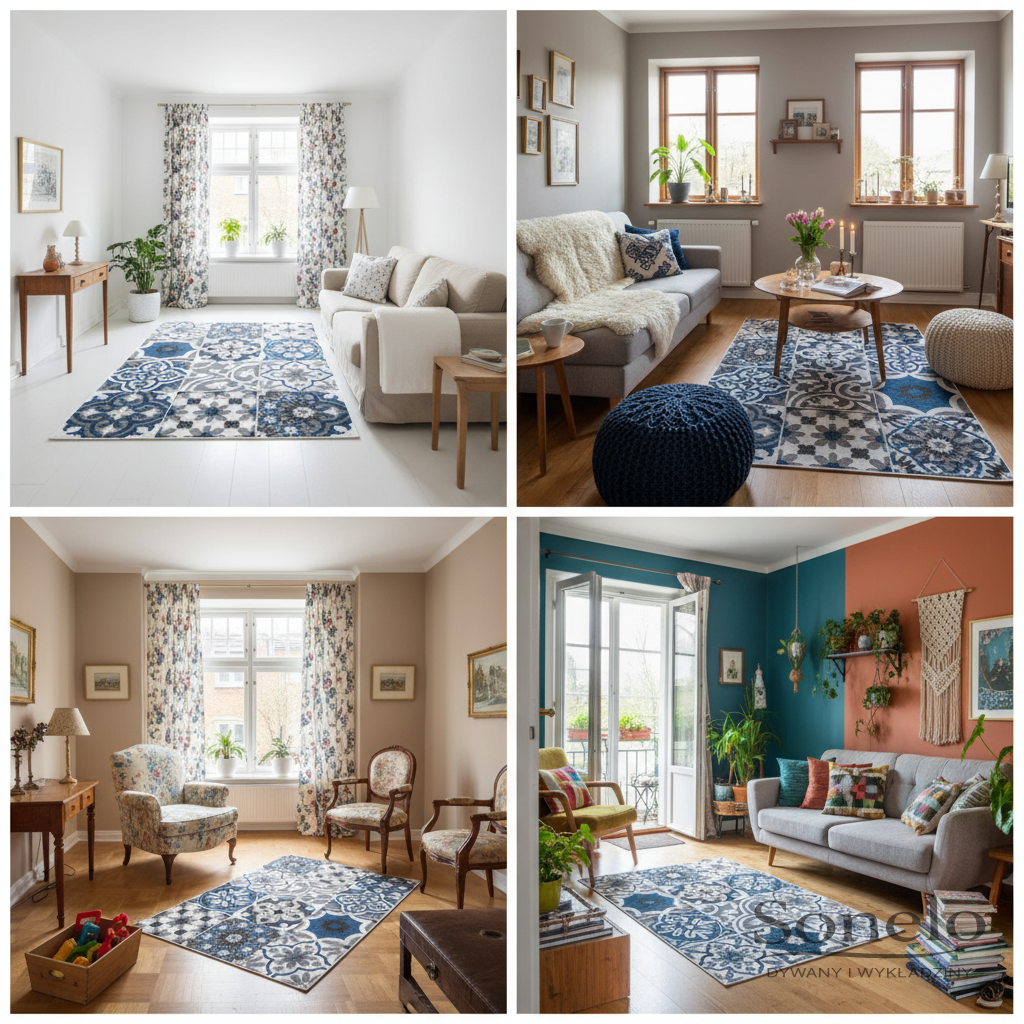 Dywany Sonelo w aranżacjach