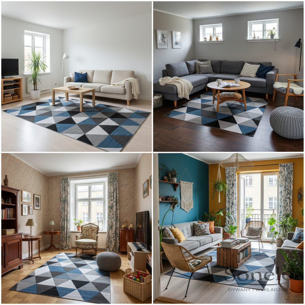 Dywany Sonelo w aranżacjach