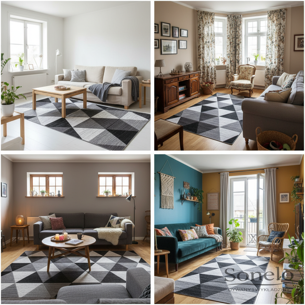 Dywany Sonelo w aranżacjach