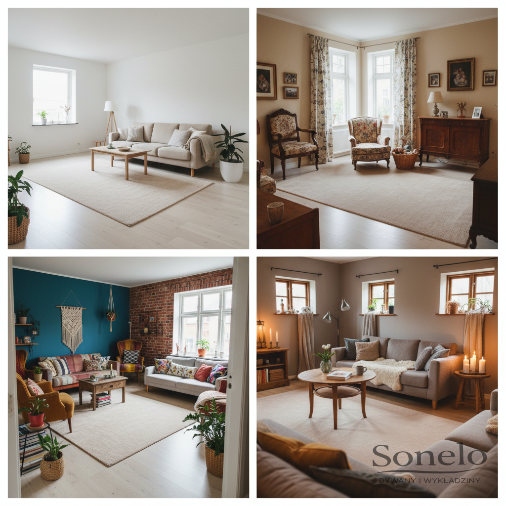 Dywany Sonelo w aranżacjach