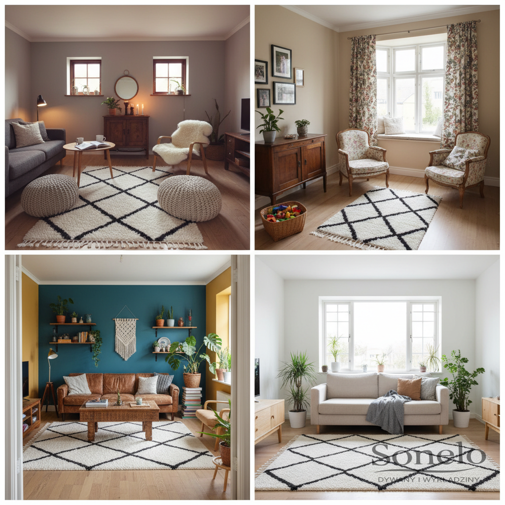 Dywany Sonelo w aranżacjach