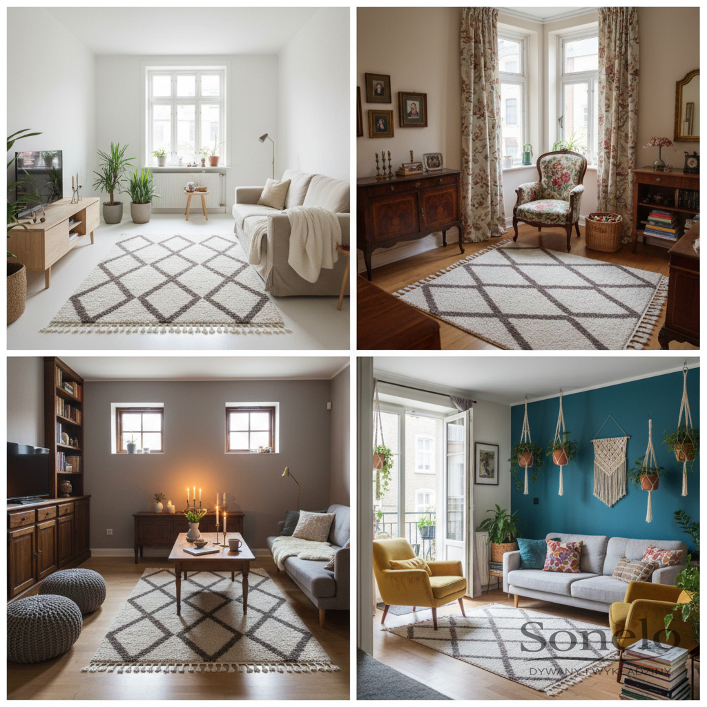 Dywany Sonelo w aranżacjach