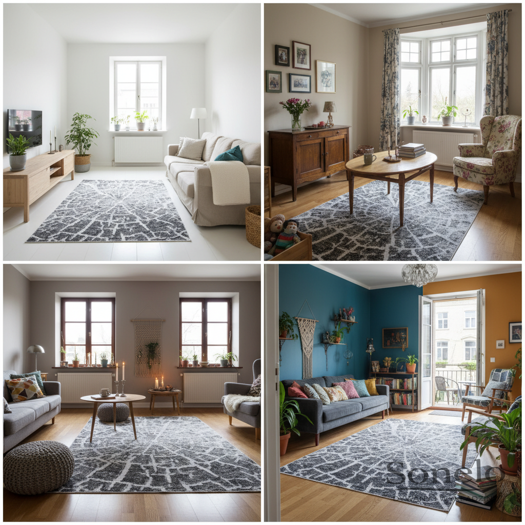 Dywany Sonelo w aranżacjach