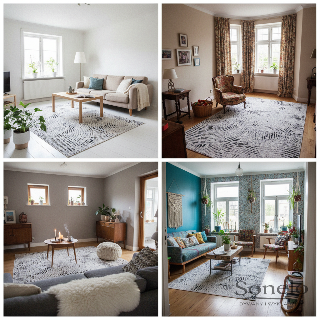 Dywany Sonelo w aranżacjach