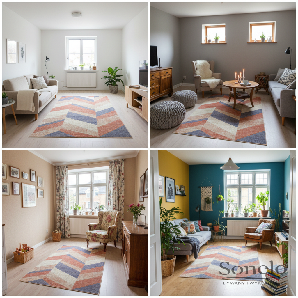 Dywany Sonelo w aranżacjach