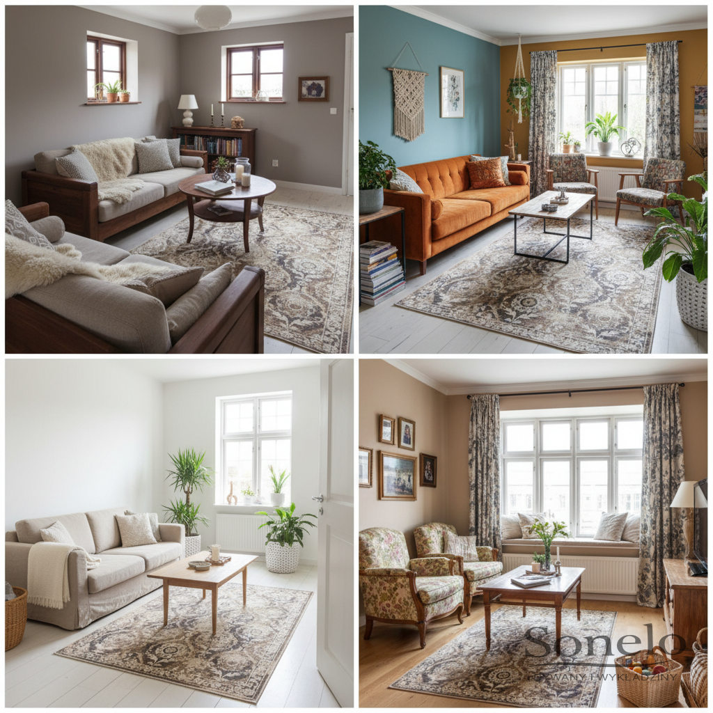 Dywany Sonelo w aranżacjach