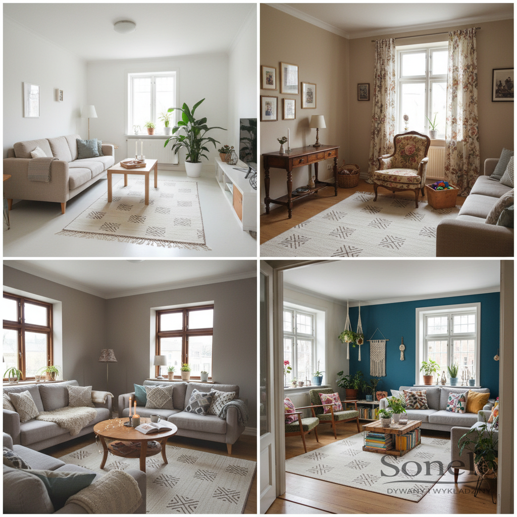 Dywany Sonelo w aranżacjach