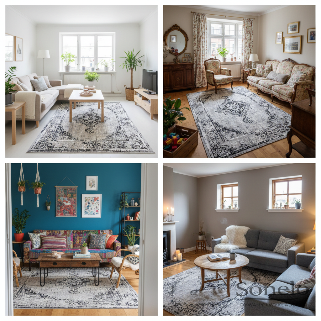 Dywany Sonelo w aranżacjach