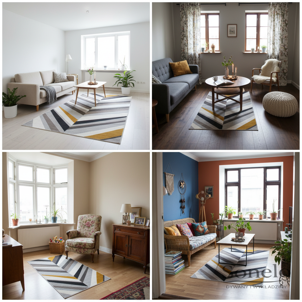 Dywany Sonelo w aranżacjach