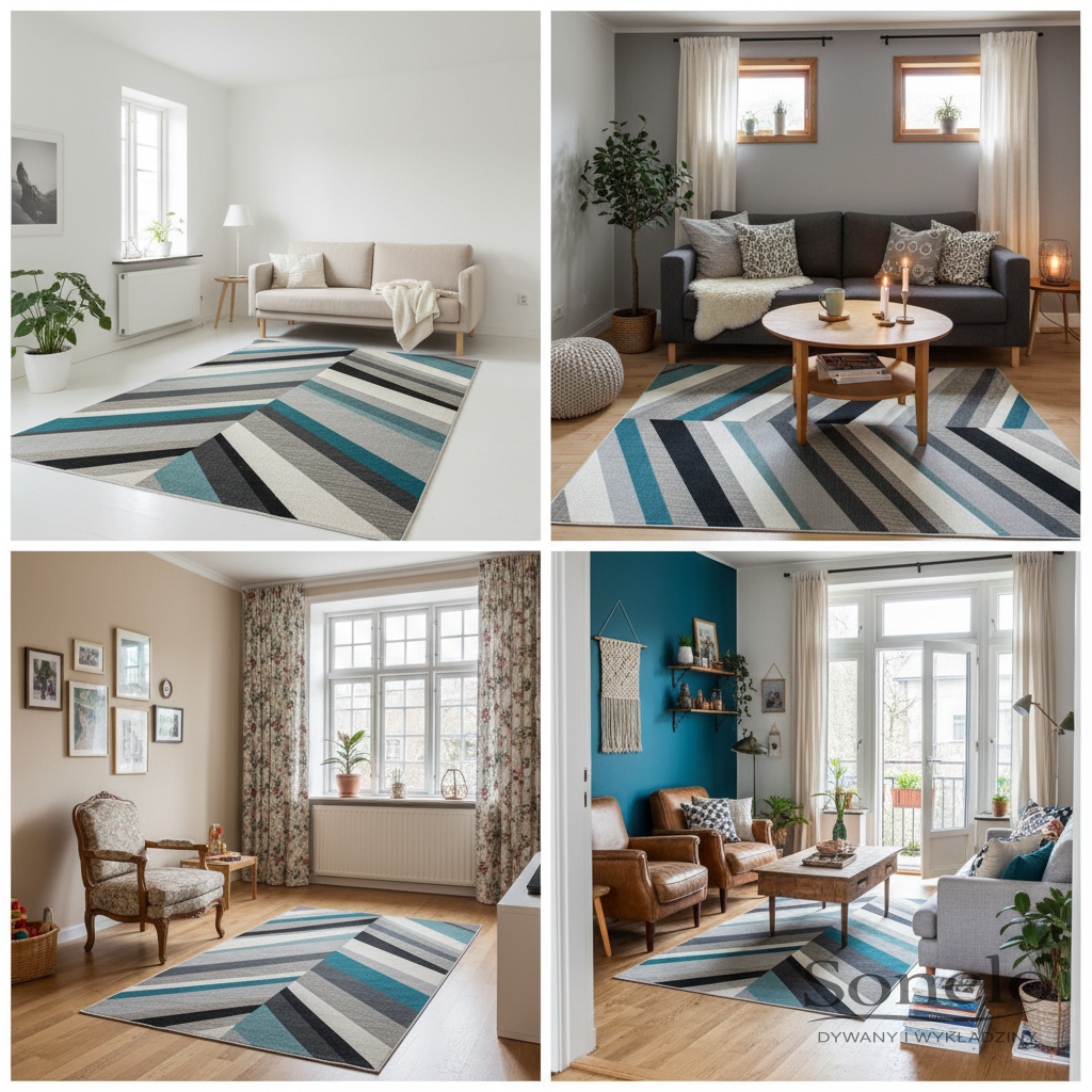 Dywany Sonelo w aranżacjach