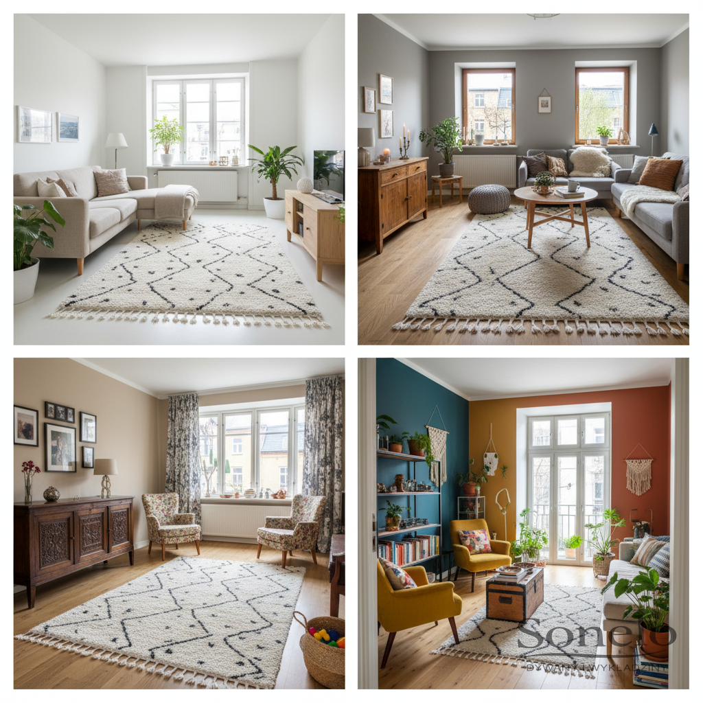 Dywany Sonelo w aranżacjach