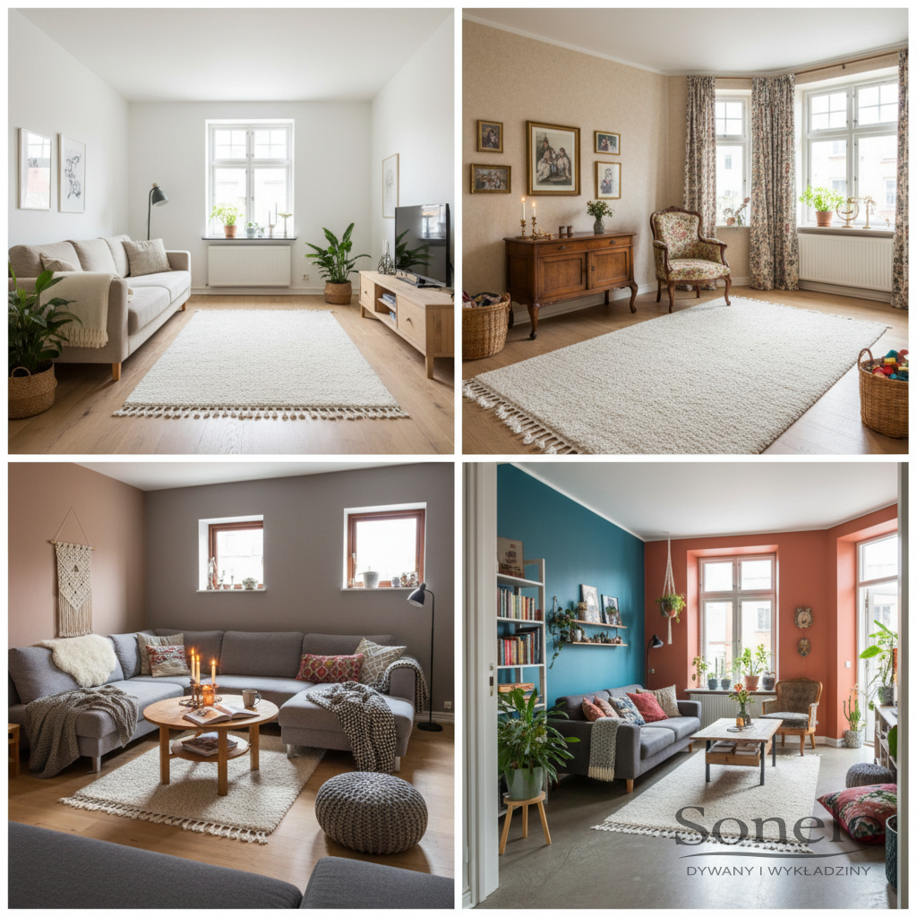 Dywany Sonelo w aranżacjach