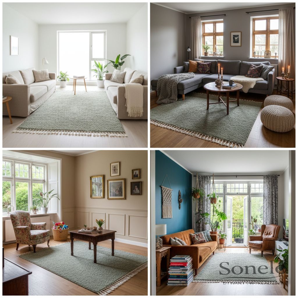 Dywany Sonelo w aranżacjach